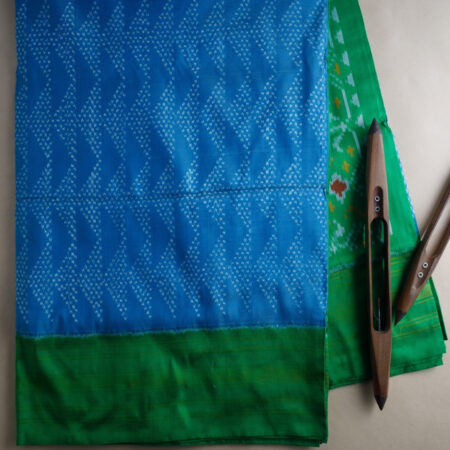 Blue Green Pochampalli Ikkath