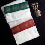 Pure Silk Dhothi Cream