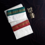 Pure Silk Dhothi Cream