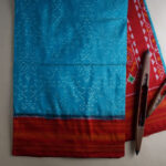 Teal Blue Pochampalli Ikkath