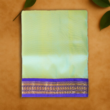 9 YARDS PURE SILK PISTA/BLUE