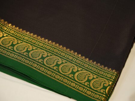 Elephant Black (Bottle Green Border)